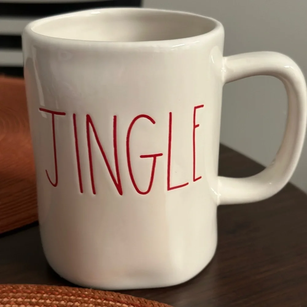 Rae Dunn Jingle Christmas Mug: Perfect for Festive Sips - Picture 2 of 3
